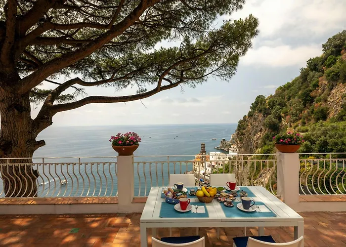 Tatil Evi Sea View House With Lemon Grove In Atrani