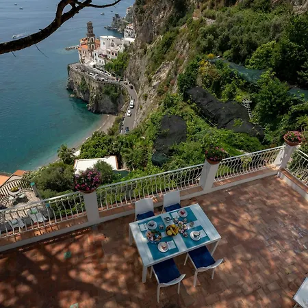 Sea View House With Lemon Grove In Atrani Semesterbostad *