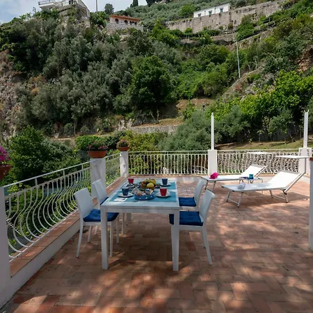 Sea View House With Lemon Grove In Atrani Ravello